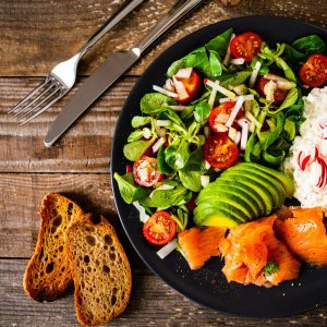 Lachs-Frühstück